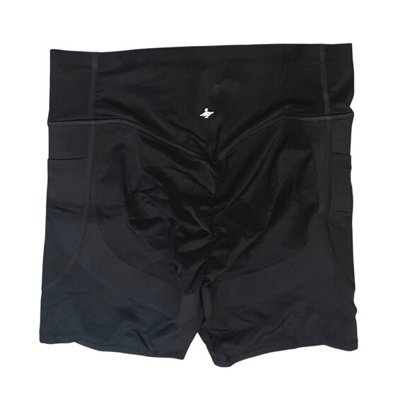 Halara UltraSculpt Tummy Control Scrunch Butt Lift Biker Shorts Sz XS Womens Bla - Picture 8 of 13